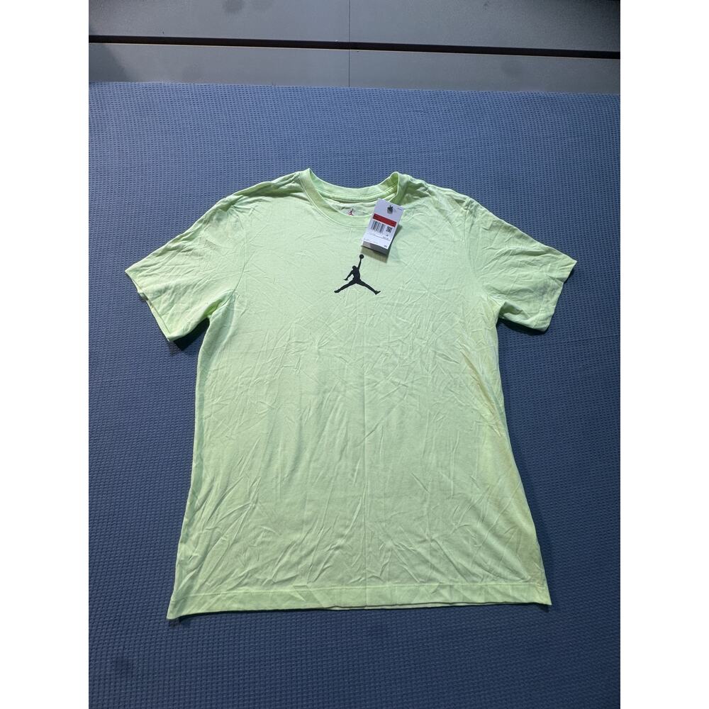Jordan Jumpman Men's T-Shirt  Sz‎ L Yellow Brand New